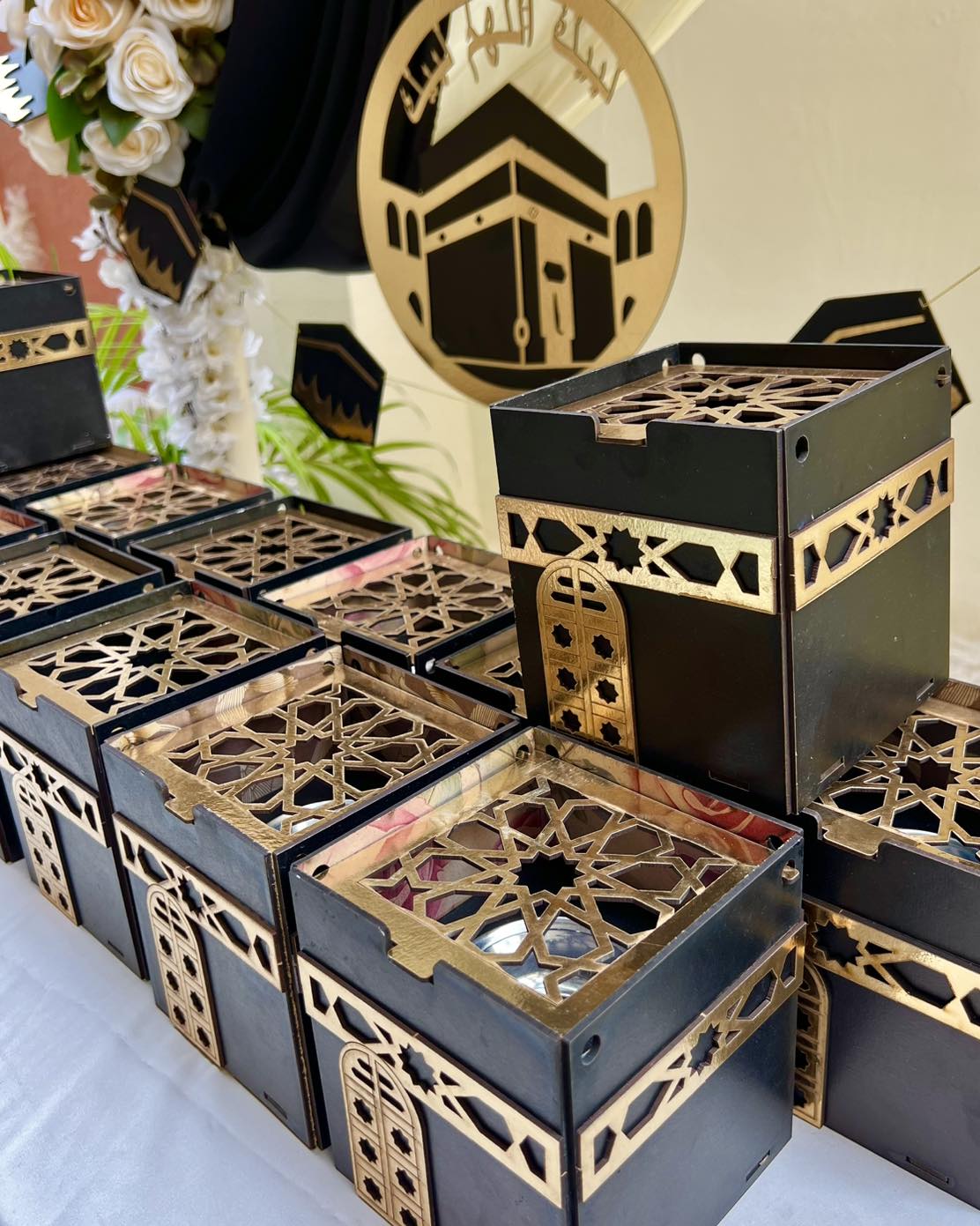 مبخرة الكعبة الخشبي حجم وسط - Image 8