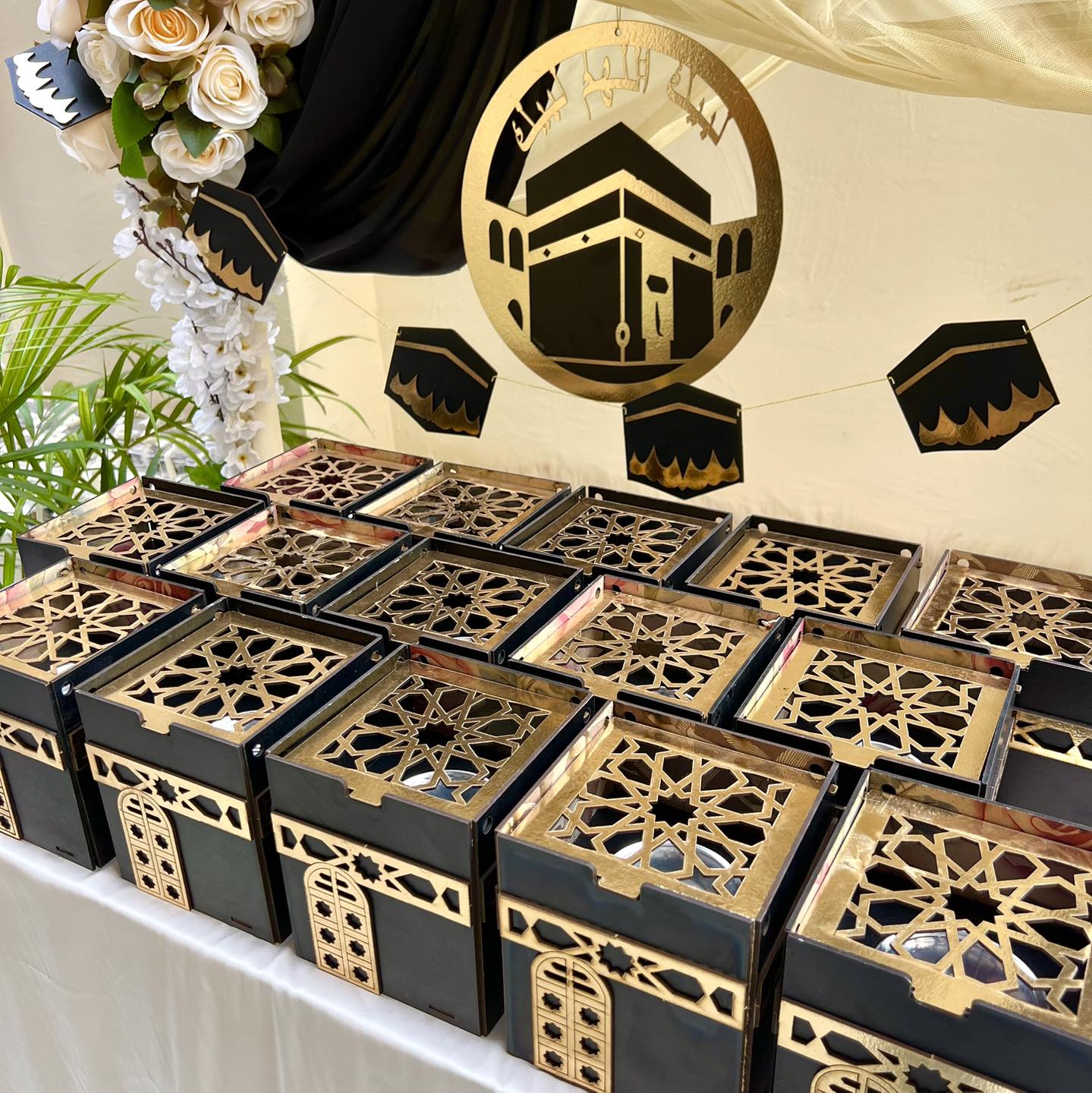 مبخرة الكعبة الخشبي حجم وسط - Image 2