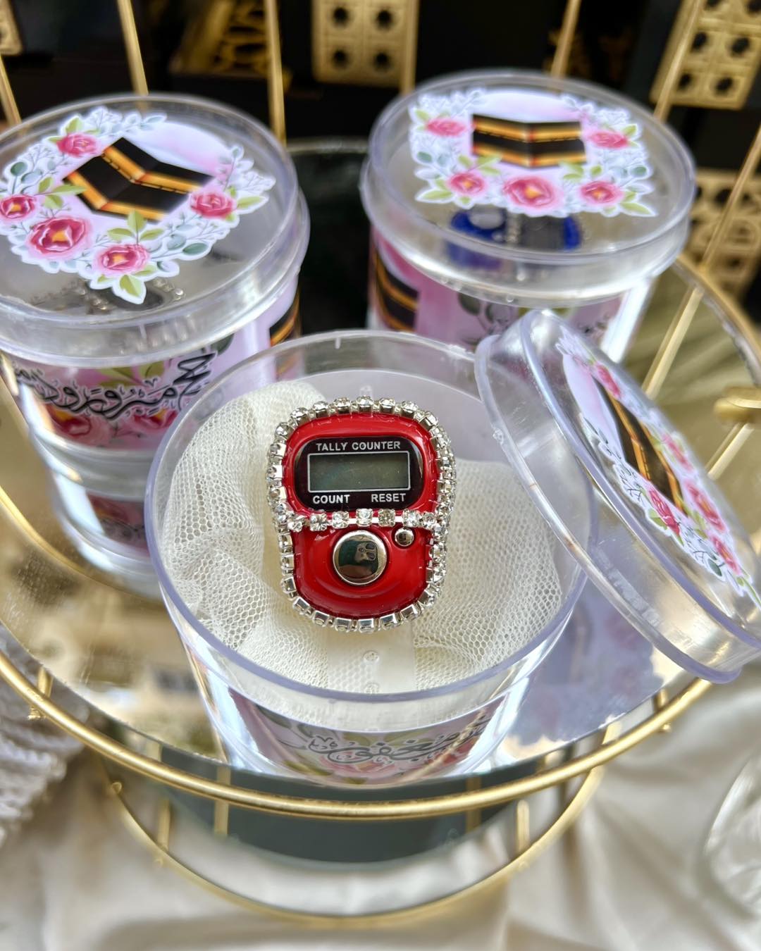 خاتم تسبيح استرس بالبوكس الاكريلك